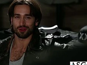 隔壁工作室 - 毛壮男模被纹身老板干趴 chinese gay porn porn biz