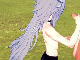 原神耽美 - Razor被Diluc打手枪和操 - 日本亚洲漫画动漫游戏色情同性 japan gay porn story