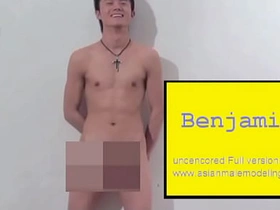 亚裔男模Benjamin chinese gay porn straight