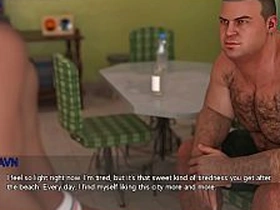 继父的爱 - 肌肉老爹在蒸汽浴室给嫩小伙黄金浴和深喉口交 japanese gay porn bisexuals