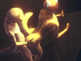 兽人耽美 - 狐狸给男孩打飞机然后在巷子里靠墙干他 - 动漫漫画亚洲日本游戏色情同性 japan spa gay porn