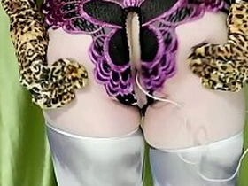 [色猫君] - 可爱猫男穿新蝴蝶内裤试不同肛尾 自慰高潮呻吟 gay porn asian deepthroat