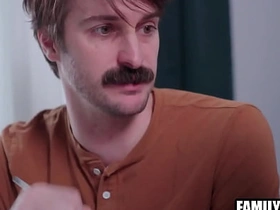 继父教继子法语 Angel Santana & Seb Leblan gay chinese porn party