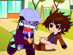 嘎查俱乐部 刀锋酷妹和马克斯 japanese gay porn cum